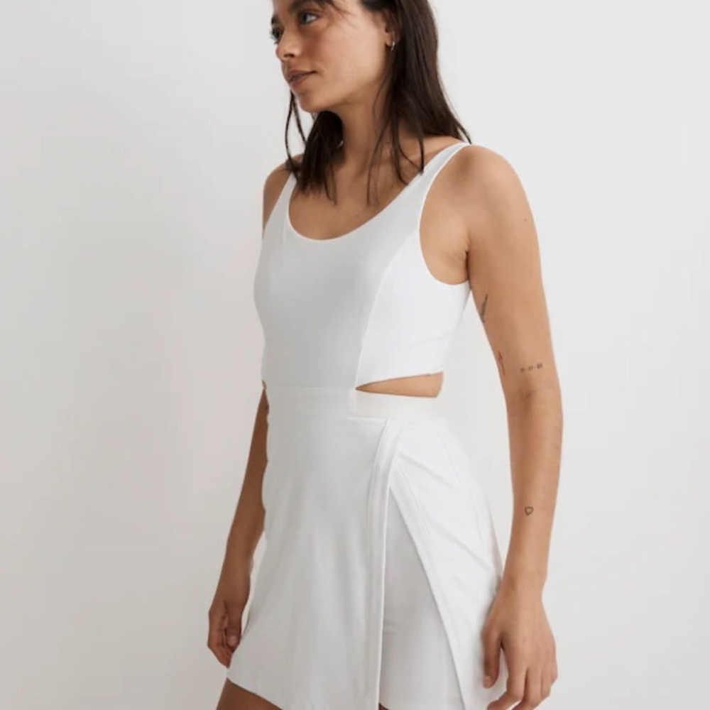 NWT Outdoor Voices Court Dress in Brilliant White